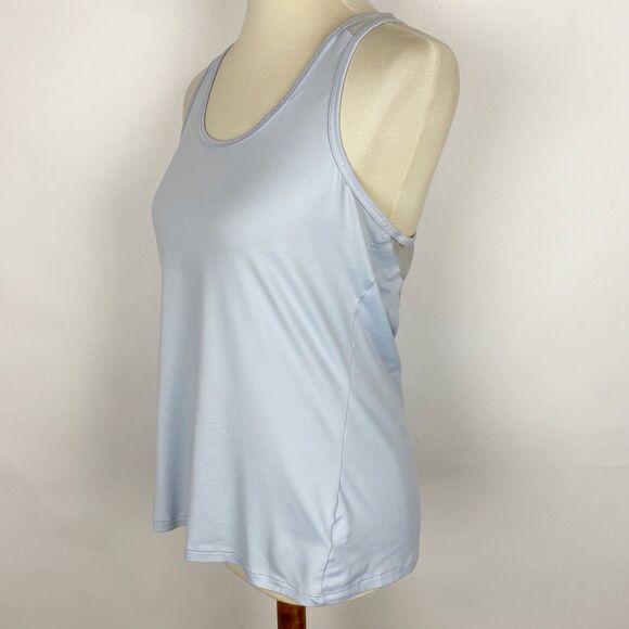 ATHLETA Gray Heat Chi Tank Top Mesh Back - Size XS - Picture 3 of 6